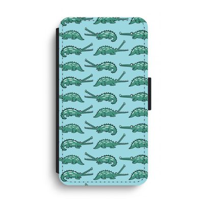 Kroko: iPhone XS Max Flip Hoesje
