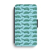 Kroko: iPhone XS Max Flip Hoesje