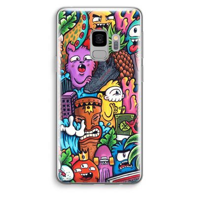 Vexx Mixtape: Samsung Galaxy S9 Transparant Hoesje