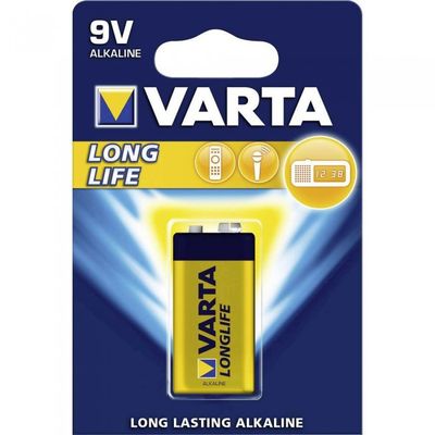 Varta batterij longlife alkaline lr61 9v