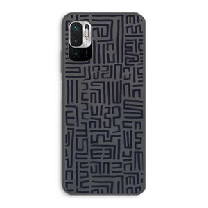 Moroccan Print: Xiaomi Redmi Note 10 5G Transparant Hoesje