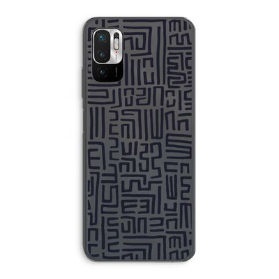 Moroccan Print: Xiaomi Redmi Note 10 5G Transparant Hoesje