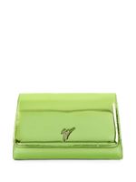 Giuseppe Zanotti pochette Cleopatra à effet métallisé - Vert