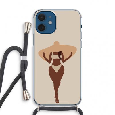 Let's get salty: iPhone 12 mini Transparant Hoesje met koord