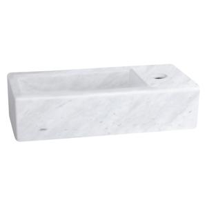 Differnz Helios fontein marmer - 37.5 x 18.5 x 9.5 cm - wit