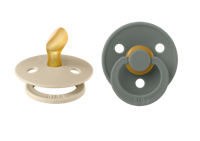 Bibs Fopspeen 0-6 Maanden Anatomic Vanilla/Pine