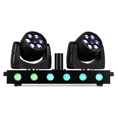 Beamz Fuze Twin led wash movinghead Bar