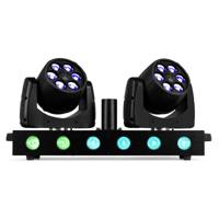 Beamz Fuze Twin led wash movinghead Bar