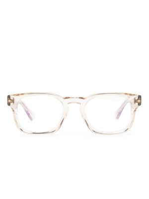 Cutler & Gross lunettes de vue à monture d'inspiration wayfarer - Tons neutres