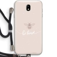 Be(e) kind: Samsung Galaxy J7 (2017) Transparant Hoesje met koord