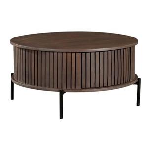 Starfurn Salontafel Madison Walnut | 80 cm | Rond