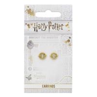 Harry Potter Oorbellen Time Turner knopjes Gold Plated