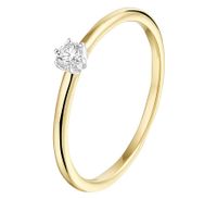 TFT Ring Diamant 0.10ct H SI Bicolor Goud
