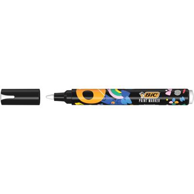 Paintmarker bic intensity wit | 12 stuks
