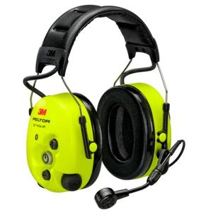 3M ProTac XPI Headset Draadloos Hoofdband Luchtvaart/Luchtverkeersleiding Bluetooth Geel