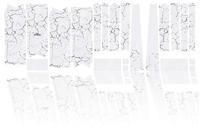 Unleazhed Unscratch - Frame protection film Gravelbike BPG01 Fragment black