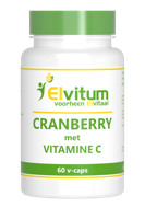 Elvitum Cranberry Capsules + Vitamine C