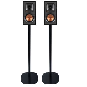 Vebos boekenplank speaker standaard universeel zwart set