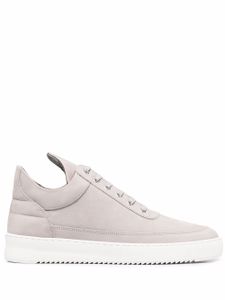 Filling Pieces baskets montantes en cuir - Gris