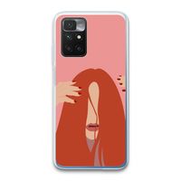Woke up like this: Xiaomi Redmi 10 Transparant Hoesje