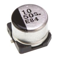 Panasonic Elektrolytische condensator SMD 10 µF 50 V 20 % (Ø) 6.3 mm 1 stuk(s)