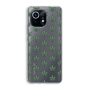 Weed: Xiaomi Mi 11 Transparant Hoesje