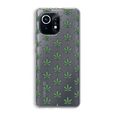 Weed: Xiaomi Mi 11 Transparant Hoesje