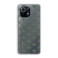 Weed: Xiaomi Mi 11 Transparant Hoesje