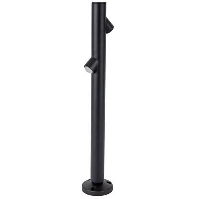 Ronde staande LED tuinlamp Silas met 2 lichtpunten 60 cm | warm wit | IP65 buitenlamp pad- & terraslicht