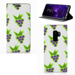 Samsung Galaxy S9 Plus Flip Style Cover Druiven