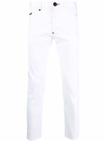 Philipp Plein jean à coupe skinny - Blanc