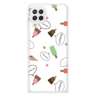 Samsung Galaxy A22 4G | M22 | Siliconen Case | IJsjes