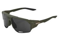 100% Norvik Bril Soft Tact Army Green Smoke Lens