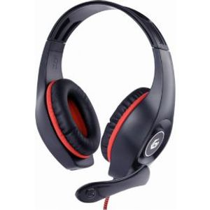 Gembird GHS-05-R Bedraad Zwart, Rood