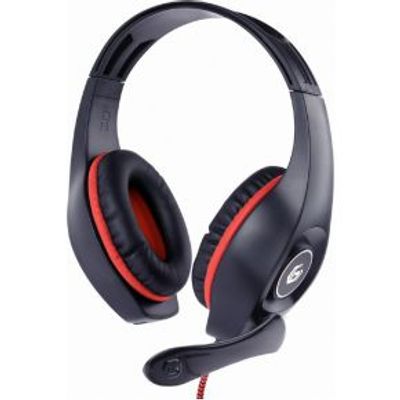 Gembird GHS-05-R Bedraad Zwart, Rood