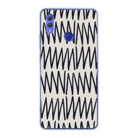 Marrakech Zigzag: Honor Note 10 Transparant Hoesje
