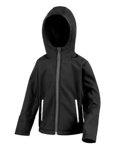 Result RT224J Junior Hooded Soft Shell Jacket