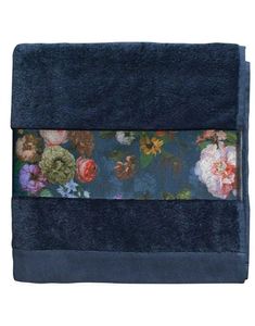 Essenza Essenza Fleur Handdoek Blue 60x110