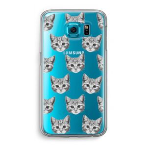 Kitten: Samsung Galaxy S6 Transparant Hoesje
