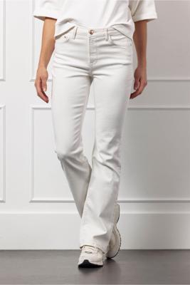 Studio Anneloes Flair Denim Trousers 12932 Flare 1100 Off White