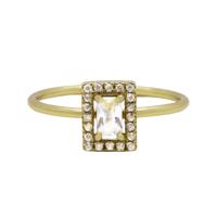 Karma Ring Vintage Square Goud