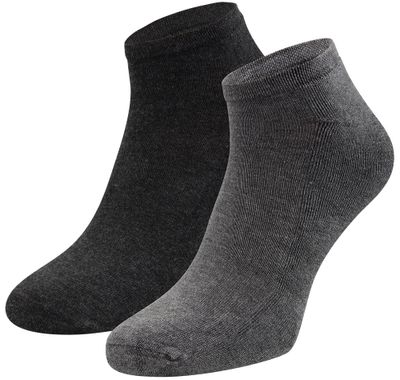 Bamboe enkelsokken met badstof zool