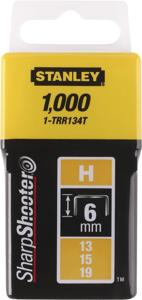 Stanley nietjes 6 mm type H 1000 stuks