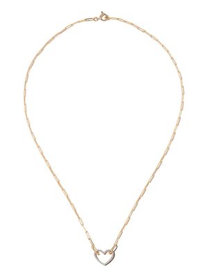 Yvonne Léon collier en or 18ct orné de diamants