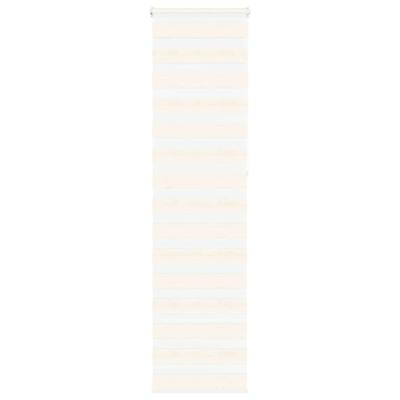 VidaXL Zebra rolgordijn 55x230 cm stofbreedte 50,9 cm marmerbeige