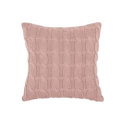 Present Time Cushion Cable Knitted 45 x 45 x 16 cm
