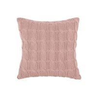 Present Time Cushion Cable Knitted 45 x 45 x 16 cm
