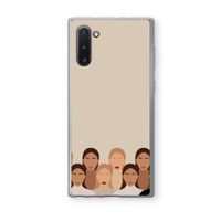 Girls girls girls: Samsung Galaxy Note 10 Transparant Hoesje