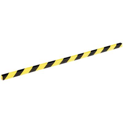 Durable 1127130 Kantenbeveiliging Zwart, Geel (l x b x h) 1000 x 25 x 30 mm