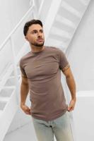 Malelions Venetian T-Shirt Heren Bruin - Maat XL - Kleur: Bruin | Soccerfanshop